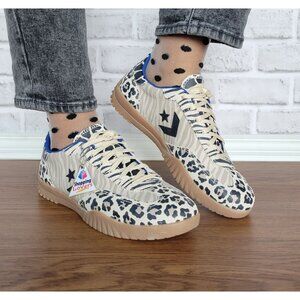 ❤️Converse Run Star Trainer Animal Print Sz 7.5 Women's Shoes Sneakers A15800C❤️